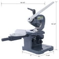 thumbnail image 7 of Yesurprise Versatile Metal Shear Cutter, 16 Gauge Steel Metal Cutter, Heavy Duty Bench Top Throatless Sheet Metal Cutter for Crafts Thick Steel Crafting, 7 of 7