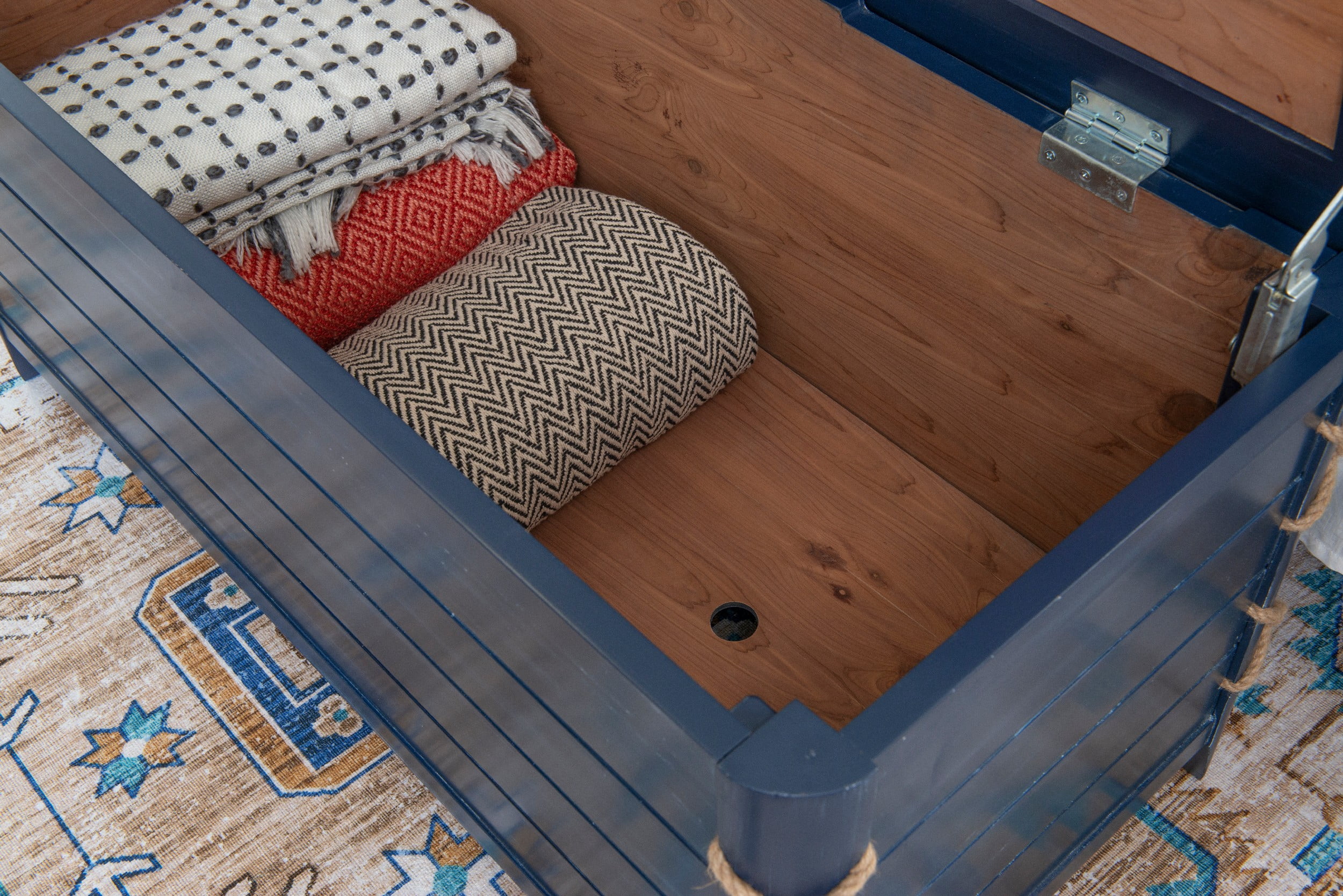 Powell Harrow Cedar Chest, Blue
