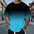 thumbnail image 6 of Bibifish Mens T Shirts Short Sleeve Crew Neck Graffiti Character Back Print Tees Y2K Hop Oversized Black Tops, 6 of 6