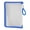 Blue, variant on PPKVUFD Large Clear Waterproof 3-Sided Zipper Bag for Book/Document Storage Organizing, Expanding File Folder for Office Home Travel, Ideal for Book Lovers