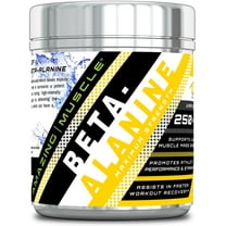 Amazing Muscle Beta Alanine 2000mg Per Serving 1 Lb Powder Supplement | 250 Serving | Non-GMO | Gluten Free | Made in USA