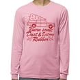 thumbnail image 2 of Burn Some Dust and Eat My Rubber Long Sleeve Shirt Unisex 4X-Large Pink, 2 of 5