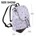 thumbnail image 2 of Fotbe Purple Butterfly Mochila Bolso con Estampado para Mujer, Mochila Antirrobo de Nylon Impermeable, Bolsa Ligera de Hombro, 2 of 4