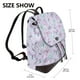 thumbnail image 2 of Fotbe Purple Butterfly Mochila Bolso con Estampado para Mujer, Mochila Antirrobo de Nylon Impermeable, Bolsa Ligera de Hombro, 2 of 4
