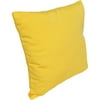 16" Outdoor Toss Pillow, Dandelion Yellow
