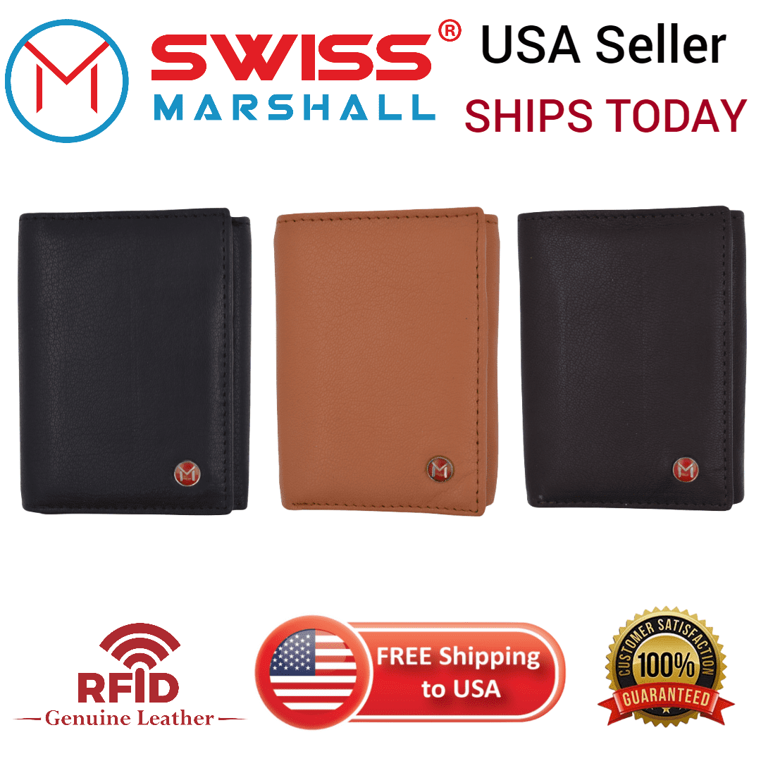  Men's Slim Wallet, Made in USA