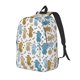 thumbnail image 1 of Easygdp Cartoon Poodle Dog Mochila de Lona Resistente para Laptop, Compatible con Laptops de 15 a 17 pulgadas, Ideal para Escuela, Trabajo y Viajes-Medium, 1 of 5