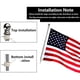 thumbnail image 4 of piezas de hebilla de fijación de bandera nacional, anillo de fijación de bandera nacional, anillo de montaje de bandera nacional, accesorios de asta de bandera Adepaton Banderas, 4 of 5