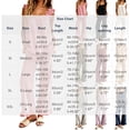 thumbnail image 3 of BRELIL Women's Two Piece Outfits Square Neck Sleeveless Tank Top Wide Leg Pants Lounge Set Casual Pajama Sets Loose Fit Vacation Travel Matching Tracksuit, Khaki 2XL, 3 of 9