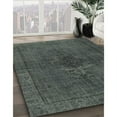 thumbnail image 3 of Ahgly Company Machine Washable Indoor Square Traditional Grey Gray Area Rugs, 6' Square, 3 of 7