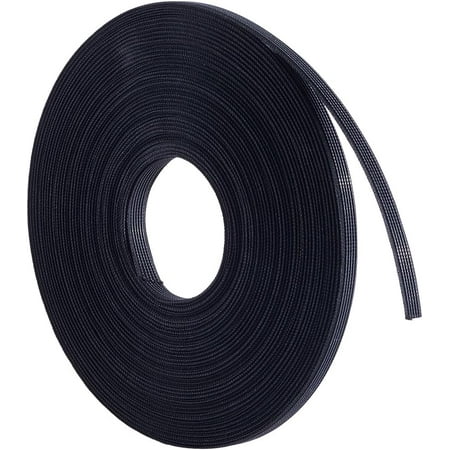 DIY 25 Yards x 8mm Wide Boning for Sewing Black High Density Polyester Corset Boning for Sewing Garment Accessories Bra Boning Tool for Wedding Bridal Dress Evening Gowns Lingerie Hats Making DIY