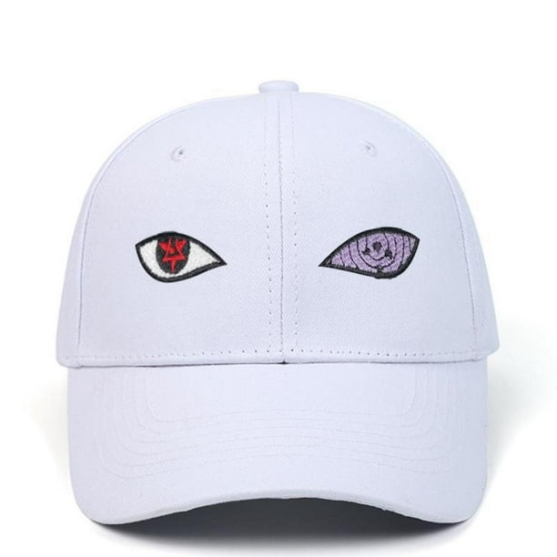 Gorra de béisbol White Sharingan para hombre