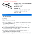 thumbnail image 2 of Rear View Mirror - Compatible with 1987 - 1990 Buick Electra 1988 1989, 2 of 2