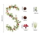 thumbnail image 3 of pstuiky Ramo de flores artificiales de crisantemo de tenis de mesa bordado para bodas hogar hoteles fotografía arreglos florales decoración adorno, 3 of 6