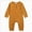 B65-Yellow, variant on 8-12 Months Newborn Preemie Pajamas Rompers And Home Unisex InfantLong Sleeve Romper Cotton Solid Bodysuit Jumpsuit Baby Outfits AG Bodysuit Baby Gift