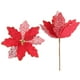 thumbnail image 2 of Decoración navideña con lentejuelas y flores | Arreglo floral de nailon artesanal con encaje, cascabeles y bordes dorados | Elegante adorno para árbol de Navidad para decoración navideña, 2 of 6