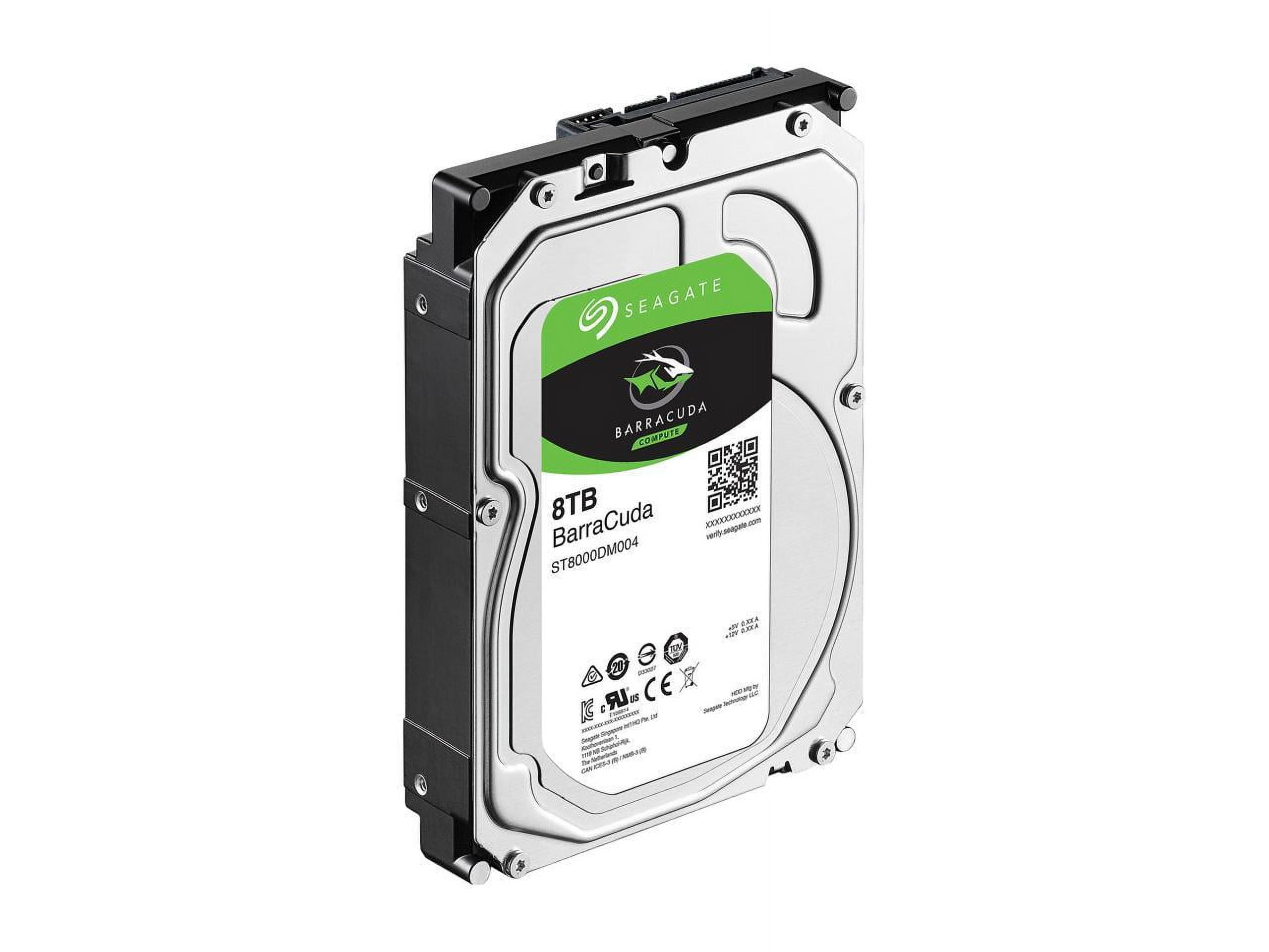 Seagate BarraCuda 3.5インチ 8TB 内蔵ハードディスク HDD 6Gb/s 256MB 