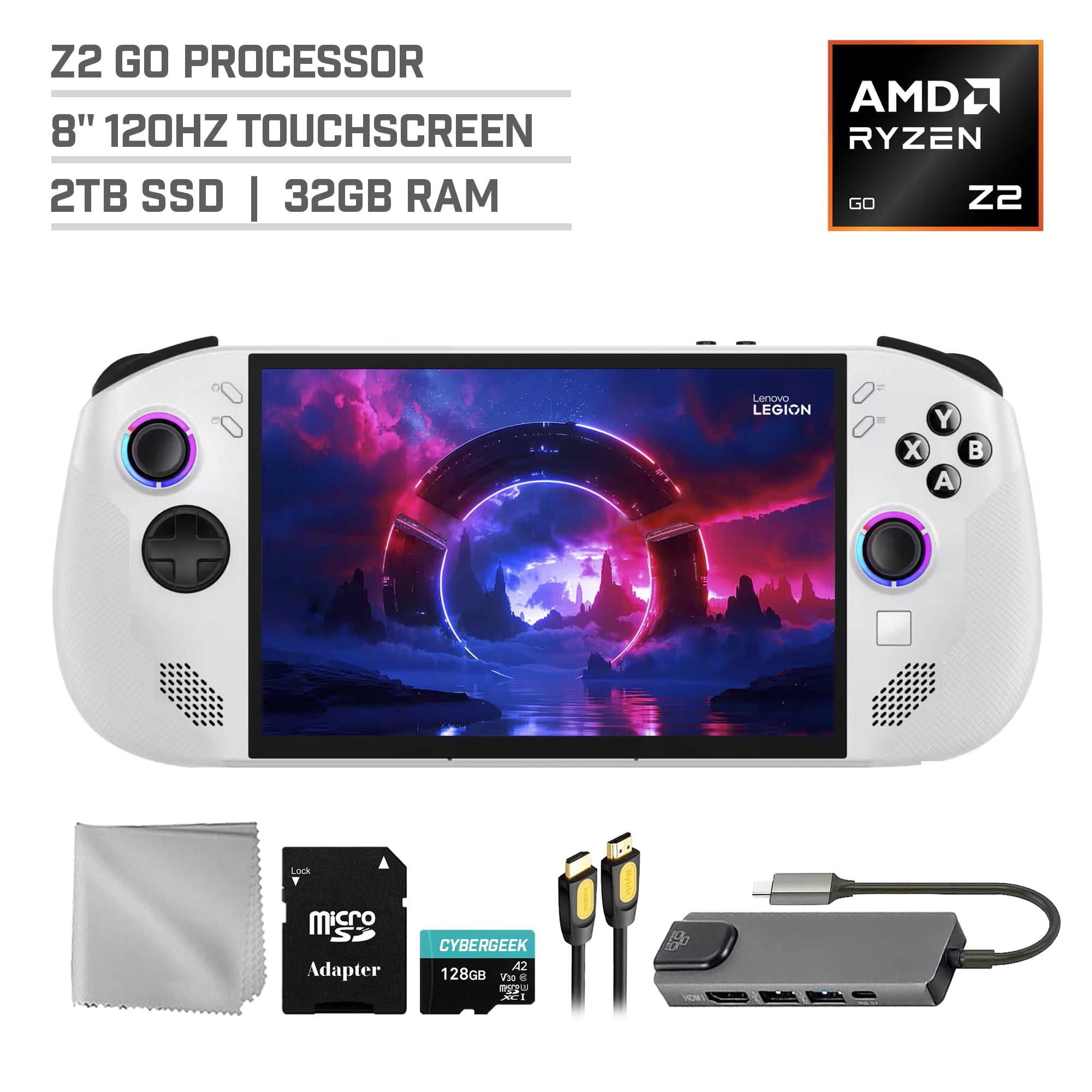 Lenovo - [美品]Legion Go 本体 2TB Lenovo Legion Go S 2TB SSD Gaming Handheld 8-inch