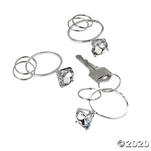 Diamond Ring Keychains
