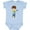 Baby Blue, variant on Rock Boy, Brown Hair, Boy Playing Guitar In Band Boys Baby Bodysuit