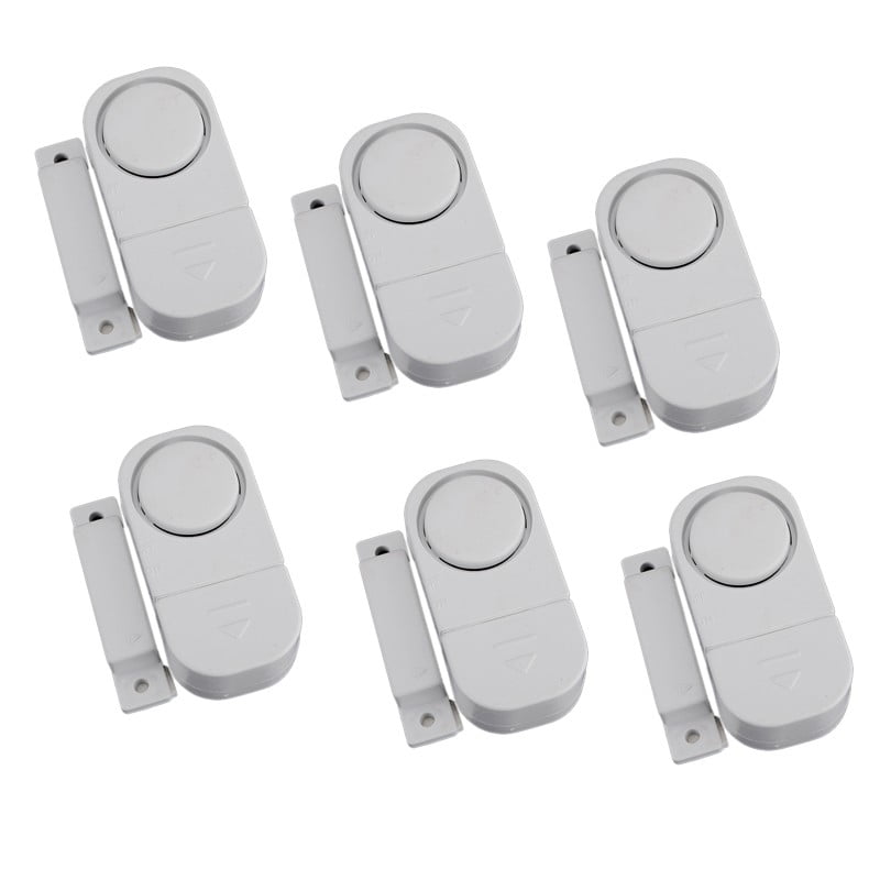4x Magnetic Wireless Window Door Entry Burglar Security Sensor System Alarm New 