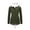 a-Green158, variant on VNKIDY Plus Size Coat Plus Size Coat Long Heavyweight Lined Warm Winter Hooded Jacket With Drawstring Waist Outerwear Lovely Outwear