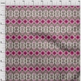 thumbnail image 3 of oneOone Silk Tabby Fabric Geometric Ikat Print Fabric By Yard 42 Inch Wide, 3 of 4