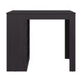 thumbnail image 3 of Greer Bar Table with 4 Storage Shelves, Compact Home Bar or Kitchen Furniture, Space-Saving Modern Design, 3 of 7