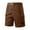 Coffee, variant on NAFUU Men's Cargo Sweat Shorts Casual Drawstring Elastic Waist Athletic Workout Gym Jogger Shorts With Pockets Loose Fit Summer Shorts Work Vacation Pants