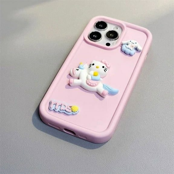 My Melody Sanrio Hello kitty Cinnamon Soft TPU Case For iPhone 15 14 13 12 11 Pro Max XR XS X 7 8 Plus SE2 Candy Painting Cover