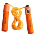 thumbnail image 4 of Cuerda para entrenamiento de boxeo fitness en interiores y exteriores naranja Sunnimix Cuerda de salto de conteo de fitness, 4 of 7
