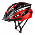 thumbnail image 1 of Kit Casco De Bicicleta luz De Bicicleta, gafas y mascara Negro con Rojo, 1 of 5