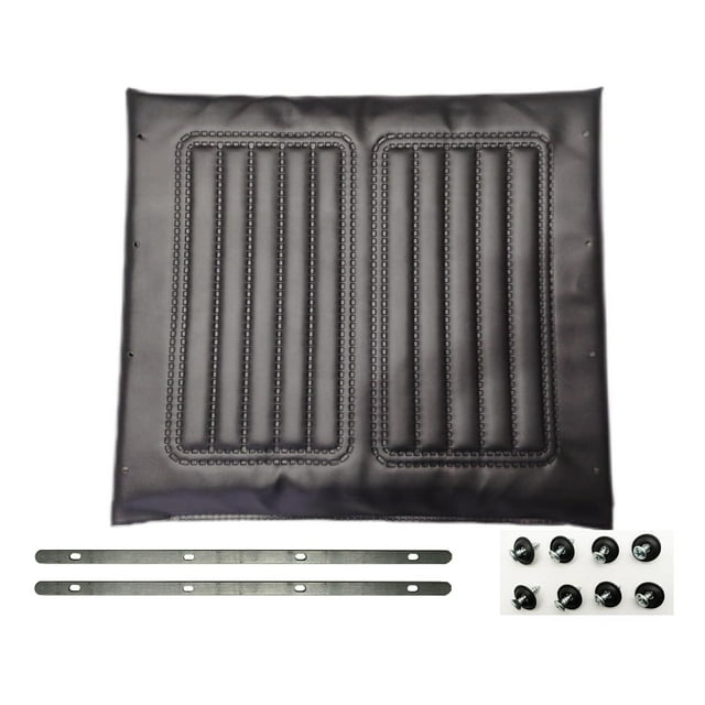 Cojín para Silla de Ruedas ForconMed Silver Sport 18 Pulgadas Vinil Relieve con Herrajes