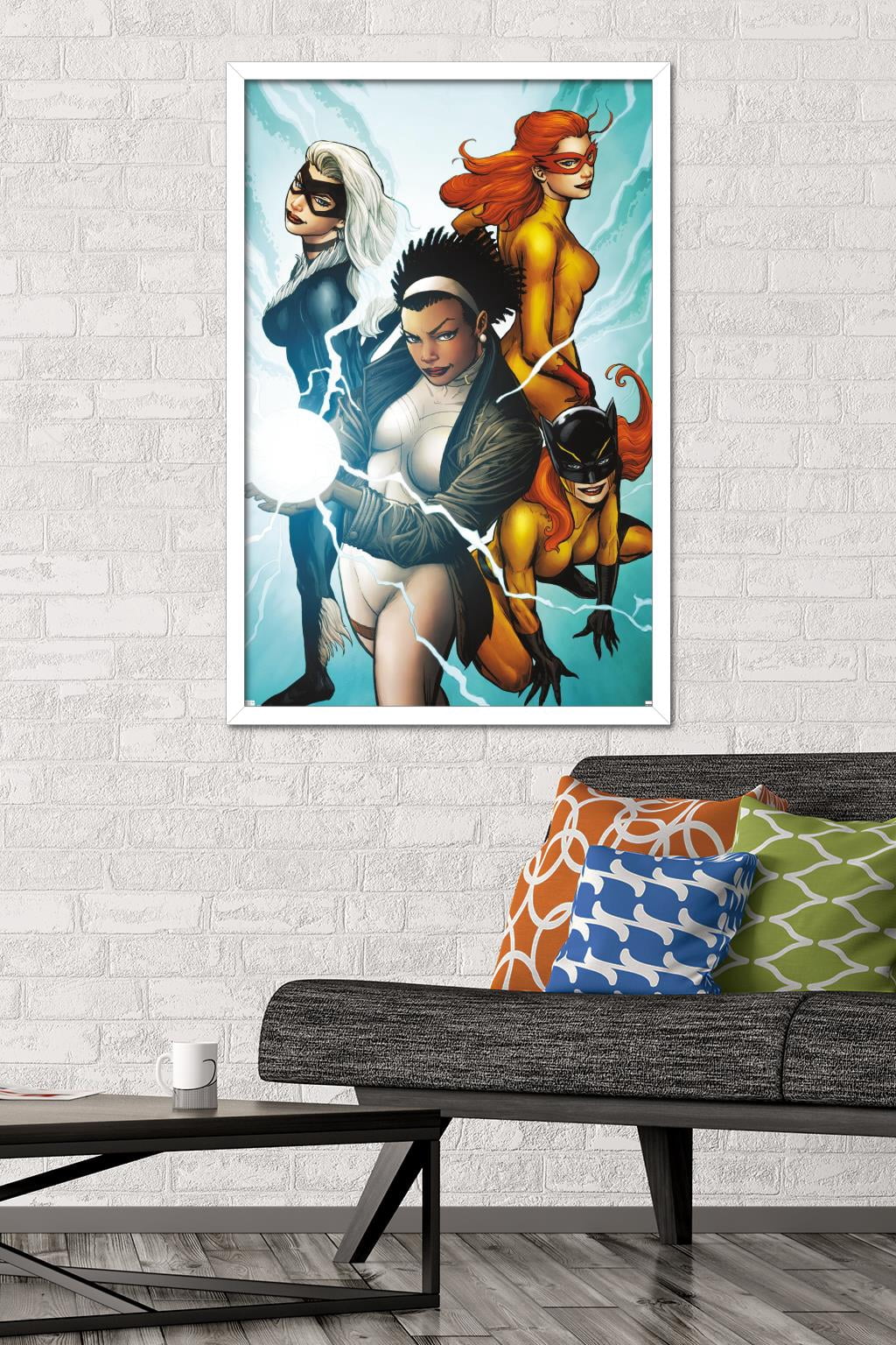 Marvel Comics - Photon - Avengers West Coast #45 Wall Poster, 22.375" x 34", Framed