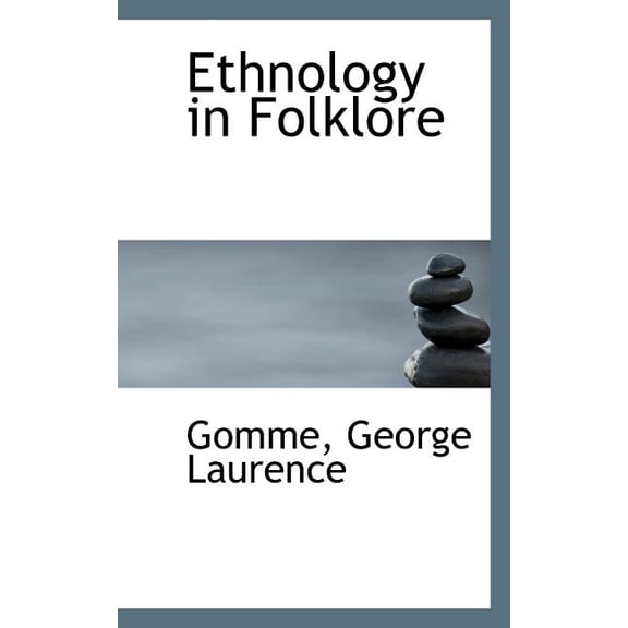 Ethnology in Folklore (Paperback)