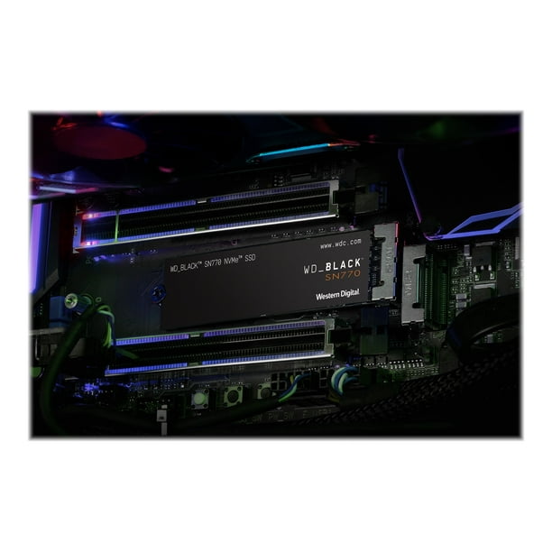 WD_BLACK SN770 WDS200T3X0E - SSD - 2 TB - internal - M.2 2280
