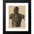 thumbnail image 2 of Alexander Evgenievich Yakovlev 19x24 Black Modern Framed Museum Art Print Titled - Sara Lepisteur, Bahr Ouandja (1925), 2 of 5