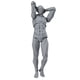 thumbnail image 4 of Modelos de figuras de acción móviles, Maniquíes articulados Maniquíes articulados de cuerpo humano Modelos de cuerpo humano de PVC Salida de alta intensidad, 4 of 5