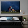 thumbnail image 2 of Cuadro Canva Listo para Colgar Pixtreats Tipo Galería Chichén Itzá de Noche 40X60 cm, 2 of 4