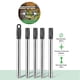 thumbnail image 5 of Bow Rake Heavy Duty Garden Rake 17 Steel Tines Metal Head Rake Tool for Loosening Soil Gathering Leaf Leveling Lawn, 5 of 5