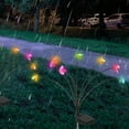 thumbnail image 6 of FRCOLOR Solar Powered Garden Decorative Lights with Delicate Bee Design for Lawn and Yard Decoration Black 8 Bulbs, 6 of 8