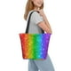 thumbnail image 2 of Easygdp Glitter Rainbow Bolso de Hombro para Mujer, Bolso Bandolera y Cartera de Mano Elegante para Uso Diario, 2 of 6