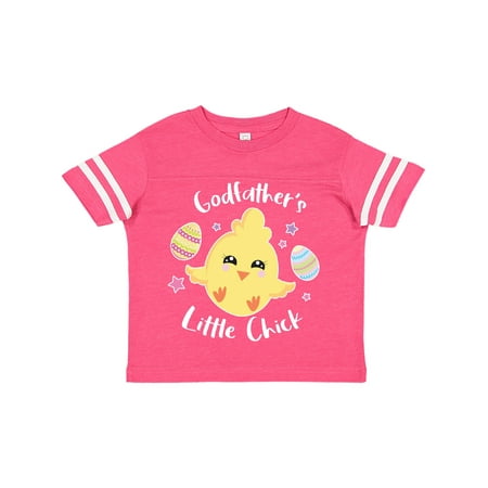 

Inktastic Happy Easter Godfather s Little Chick Gift Toddler Toddler Girl T-Shirt