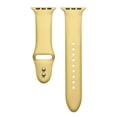 thumbnail image 4 of Posh Tech Gold Metallic Silicone Band for Apple Watch Series 1-8 for Size 38mm/40mm/41mm, 4 of 4