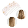 thumbnail image 6 of Unique Bargains 1 Pc Women Durable Cute Cat Comb Pink Acetate Sheet, 6 of 6