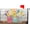 Hello Spring Flower Style, variant on 4th of July Patriotic Mailbox Cover Magnetic Standard Size 18x21'''' Independence Day Flowers Mailbox Cover American Flags Magnetic Mailbox Covers Post Wraps Letter Box Cover Home Garden Yard