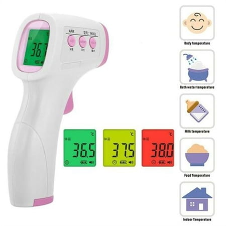 CE Certificated Multi-Function Forehead Thermometer Gun Non-Contact Temperature Measurement Device Infrared Digital Thermometer for Baby Adult