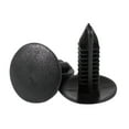 thumbnail image 2 of 5mm x 5mm Hole Dia Black Plastic Rivets Fastener Push Clips 48 Pcs,48 x Plastic Rivet Fastener,Black, 2 of 5
