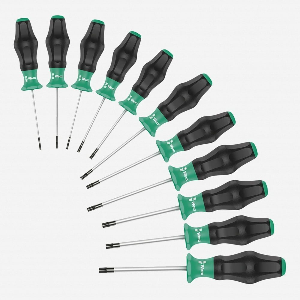 Wera 345256 Kraftform Comfort Torx Screwdriver Set