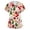 BeigeB&21#0806v, variant on Garbnen Christmas Scrubs Shirts for Women Funny Christmas Snowman Print Work Shirts Women Fall Winter Merry Xmas Plus Size Nurses Uniforms Scrubs for Women with Pockets S-5XL